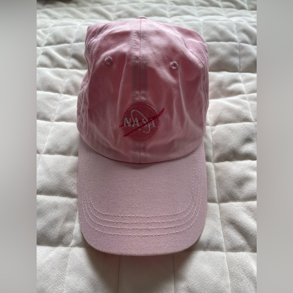 Pink NASA Baseball Hat